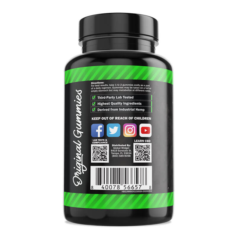 Hemp Bombs 100 Ct CBD Gummies