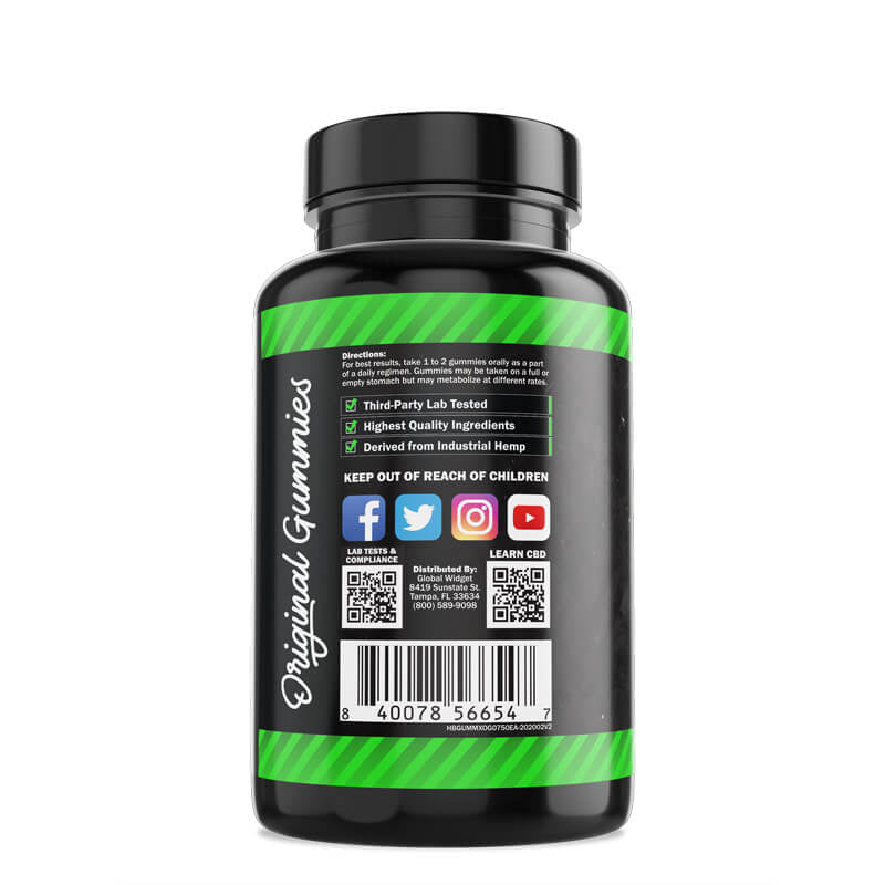 Hemp Bombs 50 Ct CBD Gummies