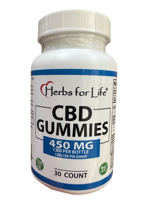 Herbs For Life CBD Gummies 450mg 30ct