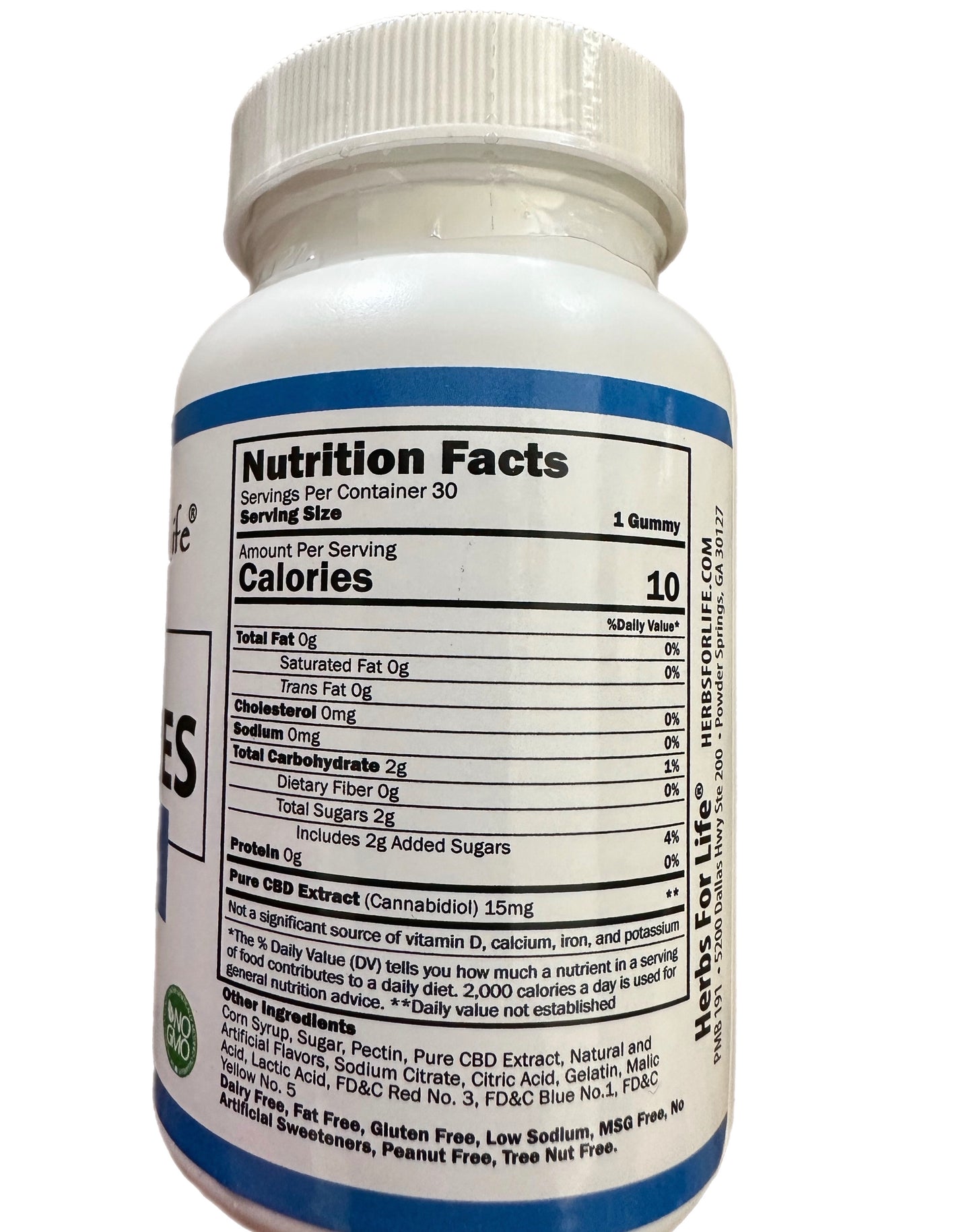 Herbs For Life CBD Gummies 450mg 30ct