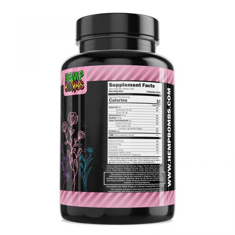 Hemp Bombs Botanical Blend 100 Ct