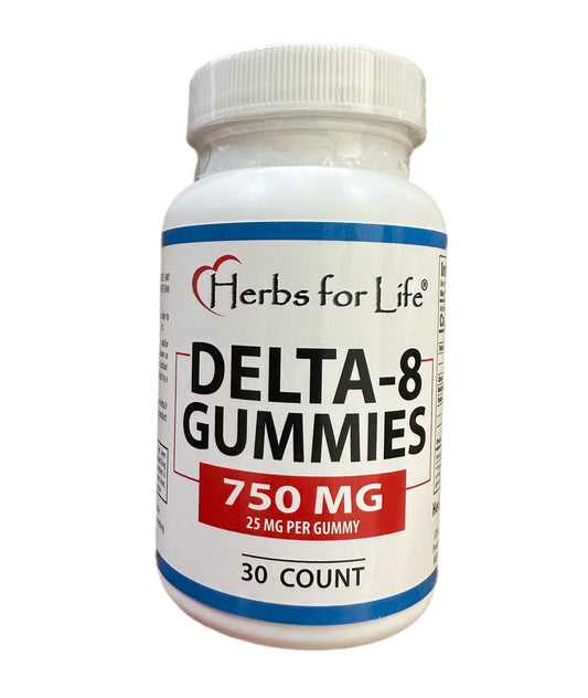 Herbs For Life Delta 8 Gummies 30 count