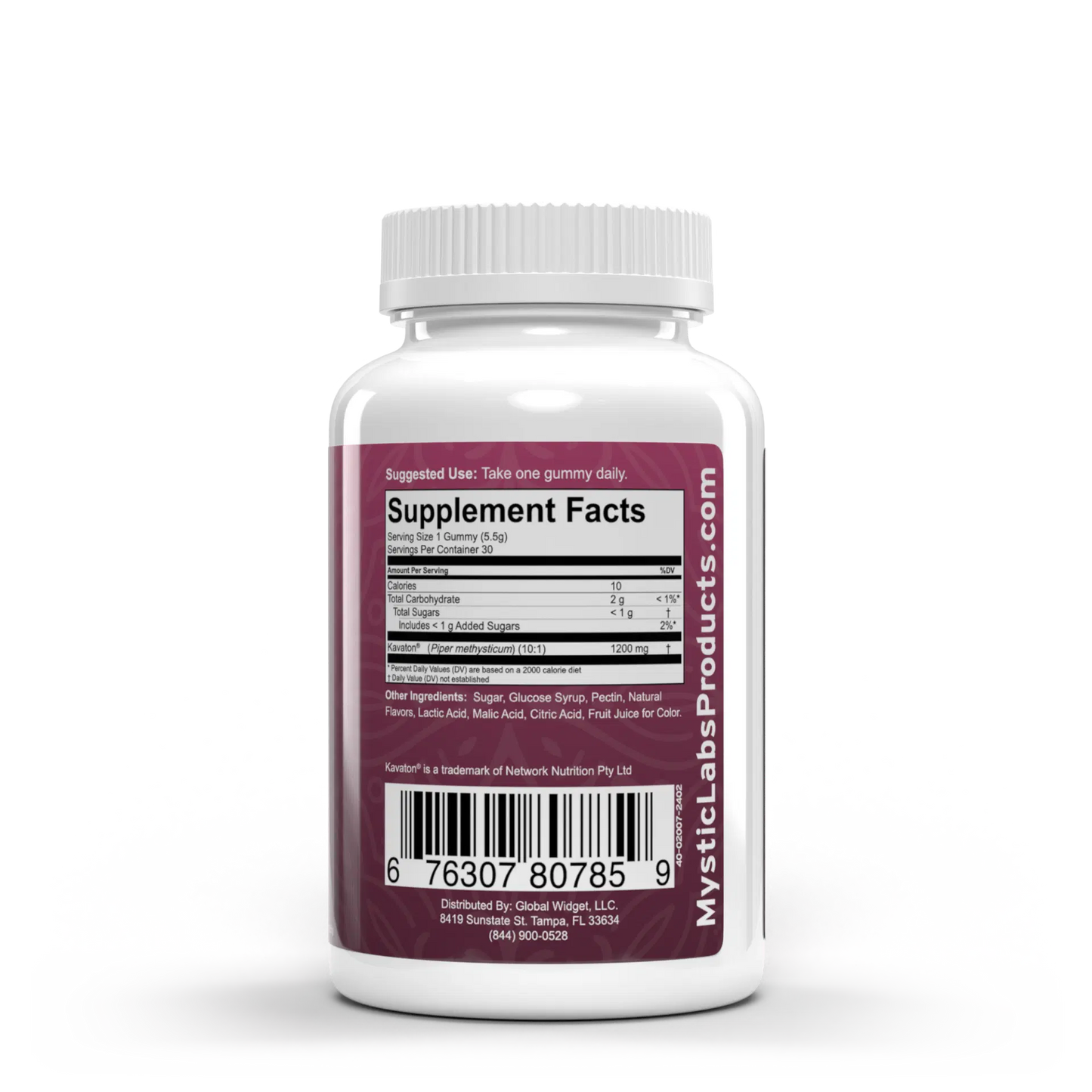 Mystic Labs Kava Kava 30ct Gummies