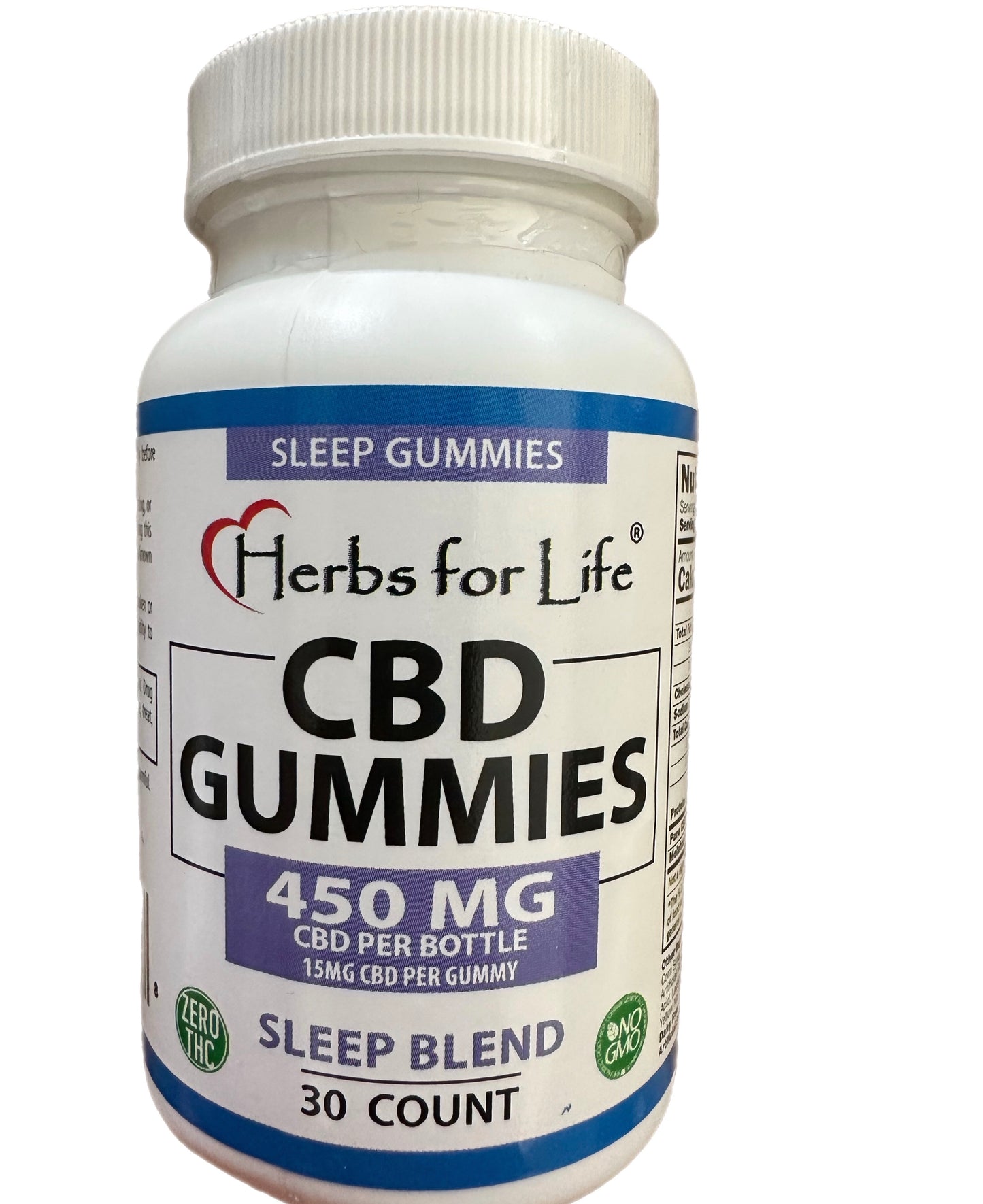Herbs For Life CBD Sleep Gummies 450mg 30ct