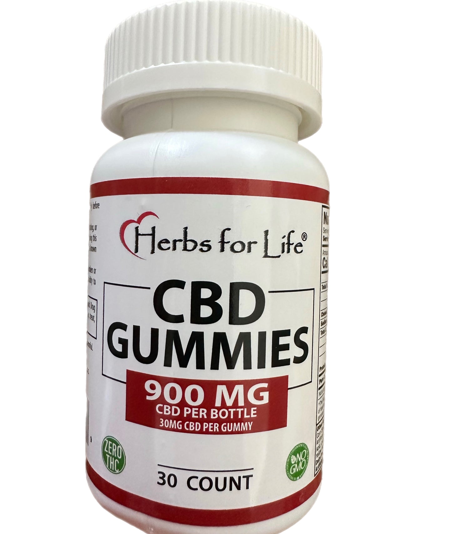 Herbs For Life CBD Gummies 900mg 30ct