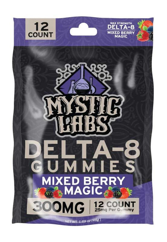 Mystic Labs Delta 8 12ct Gummies